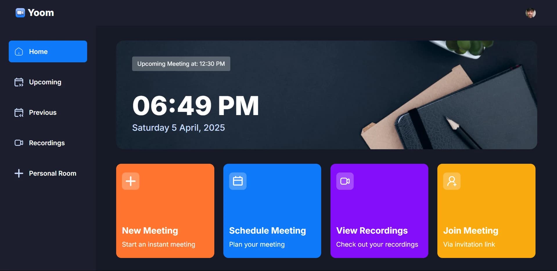 Yoom: Video Conferencing